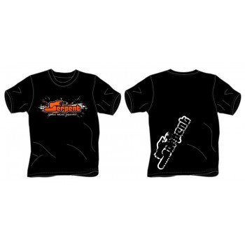 T-shirt Serpent Splash black (S)
