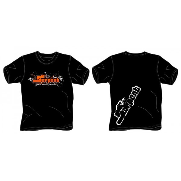 T-shirt Serpent Splash black (S)