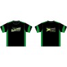 T-shirt (dry-fit) black-green Xceed (S)