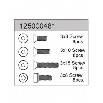 SCREW SET B X & MadRat & XT