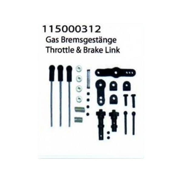 Throttle & brake link