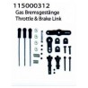 Throttle & brake link