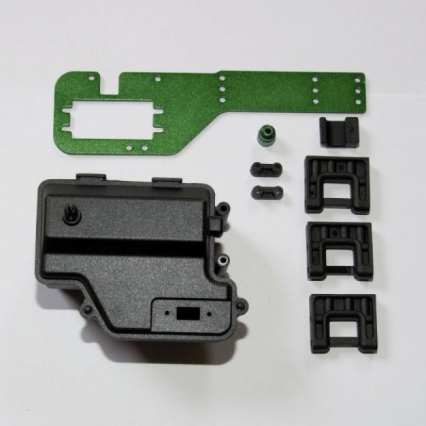 RC box radio plate