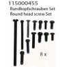 round head screw set