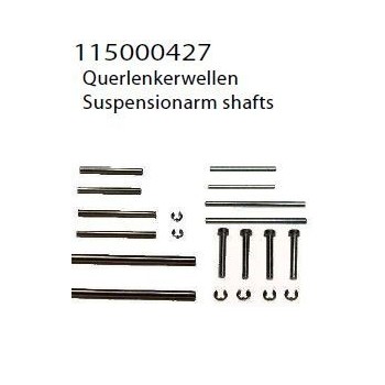 suspension arm shafts