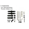 throttle + brake rods