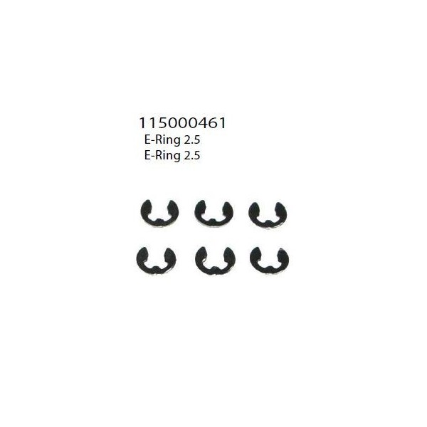 E-rings 2,5mm