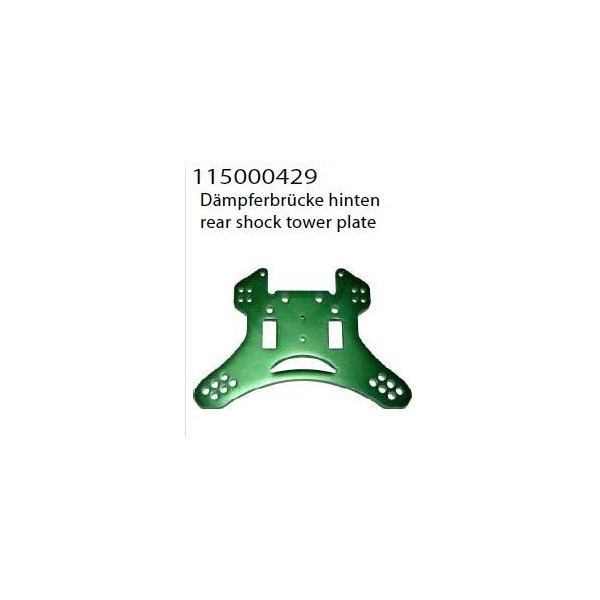 rear shock tower plate