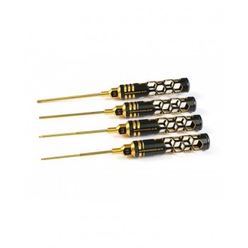 Arrowmax umbracko sæt 4 dele 100mm Black/Golden