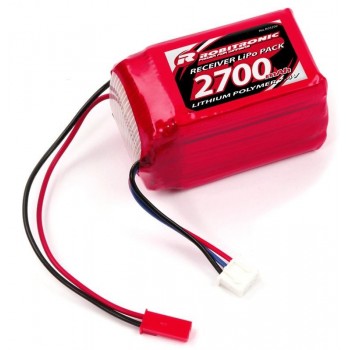 LiPo RX Pack 2/3A Hump Size 2700mAh 7,4V (EH)