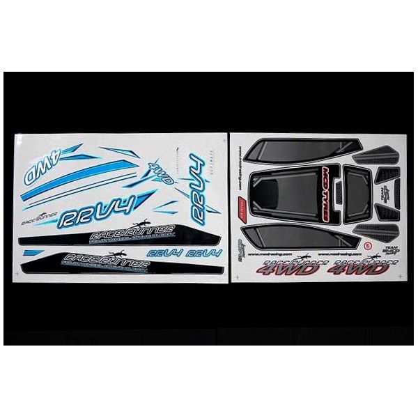 MCD V4 Race Runner V4 Decal Set