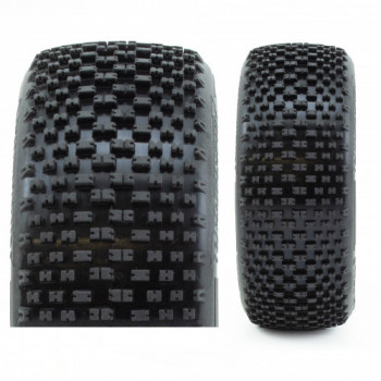 H-BLOCK V2 BUGGY C2 (SOFT) PRE-MOUNTED YELLOW (2PCS.)