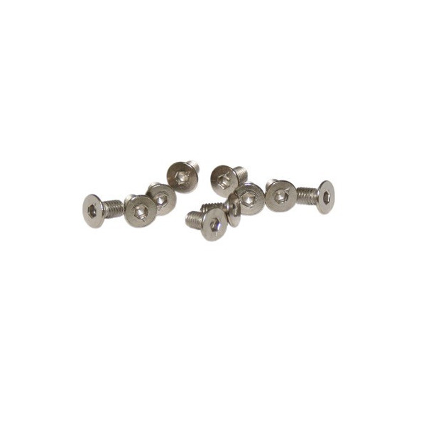 M4X10MM FLAT HEAD SCREWS (10 PCS)