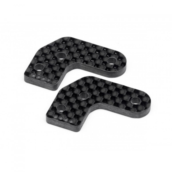 HB RACING STEERING BLOCK ARM SET (TYPE 4)