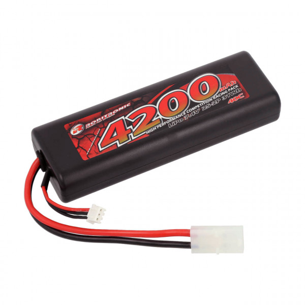 Robitronic LiPo Battery 4200mAh 2S 40C Tamiya Stick Pack