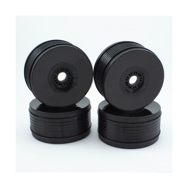 PROCIRCUIT VORTEX WHEELS V2 BLACK (4PCS)