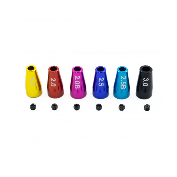 ULTIMATE HEX & BALL HEX ID COLLAR SET (6PCS)