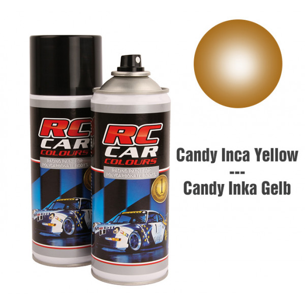 Lexan Spray Candy Inca Yellow 150ml