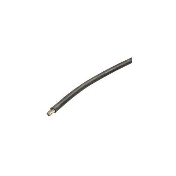 Silikone ledning 1m sort 4,0mm2