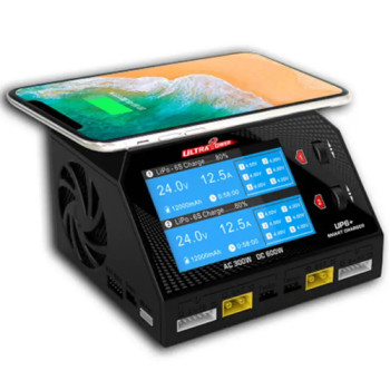 UP6 400W 10A Smart Dual Channel AC/DC Charger