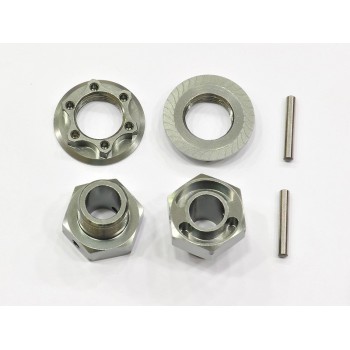 Wheelhexagon light 0mm /nut/pin (2)