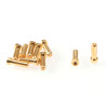 5mm Gold Plug Male (10pcs)