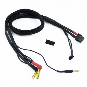 2S CHARGE CABLE LEAD WITH XT60 - 4MM & 5MM BULLET CONNECTOR (60CM)