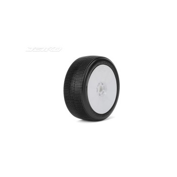 Jetko Lesnar Ultra Soft 1:8 Buggy Pre-glued on White Rims (2)