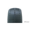 Defender-T Blue X compound pre-glued pair white wheel