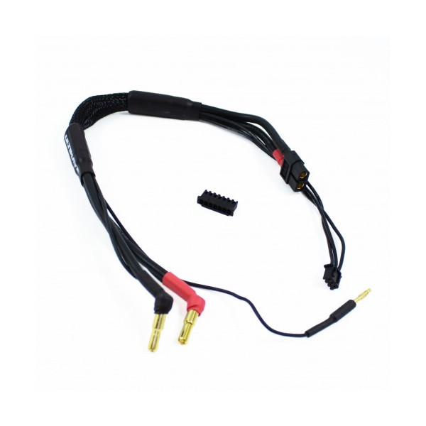 2S CHARGE CABLE LEAD WITH XT60 - 4MM & 5MM BULLET CONNECTOR (30CM)