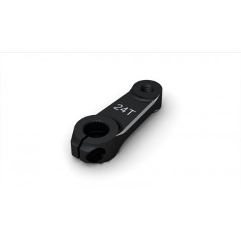 Servo lever steering 24T alu