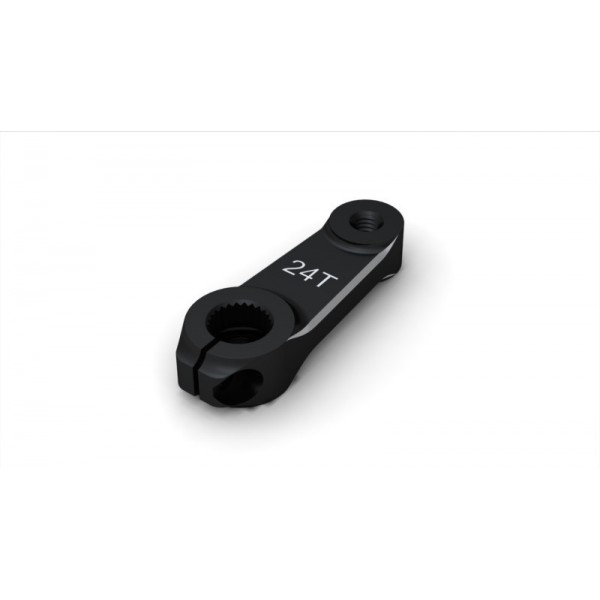 Servo lever steering 24T alu